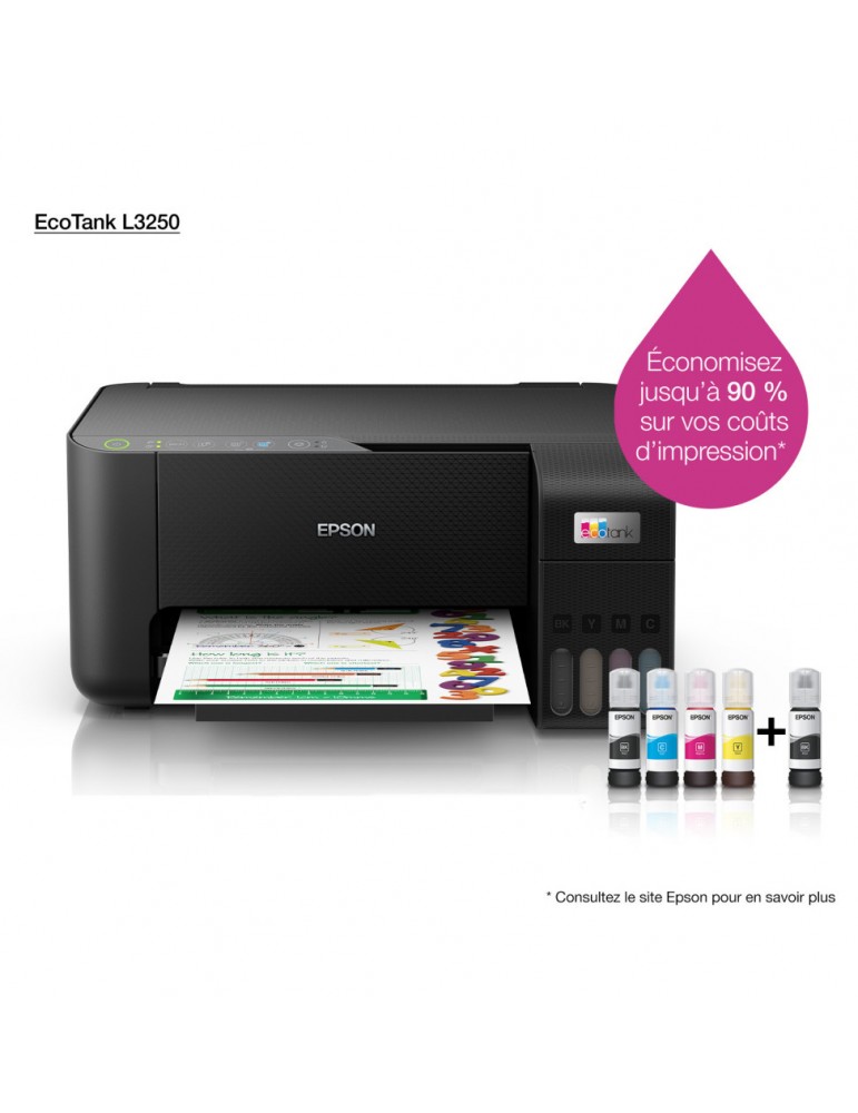 IMPRIMANTE EPSON L3250 A4 3EN1 COULEUR WIFI