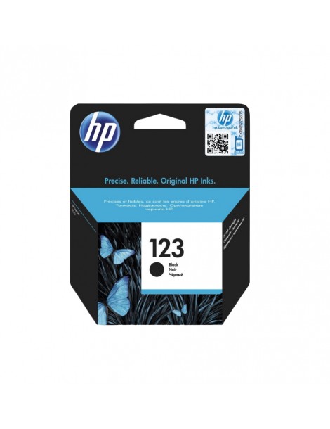 Cartouche HP 123 Noir - Cartouche d'encre HP d'origine (F6V17AE)