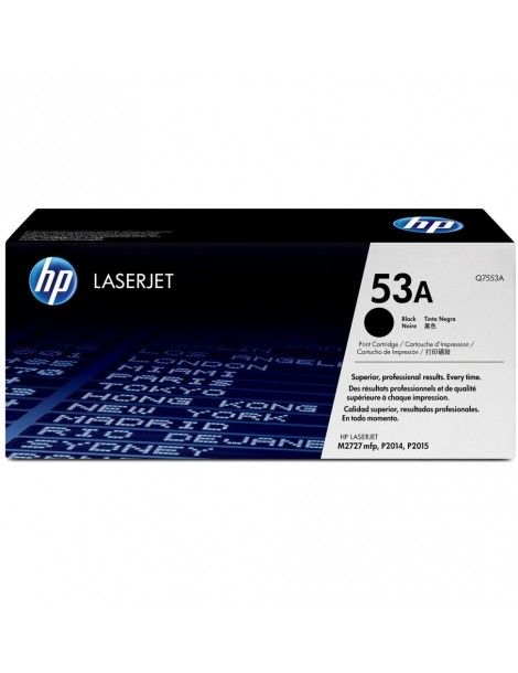 Toner HP 53A Noir  - Toner HP LaserJet d'origine (Q7553A)