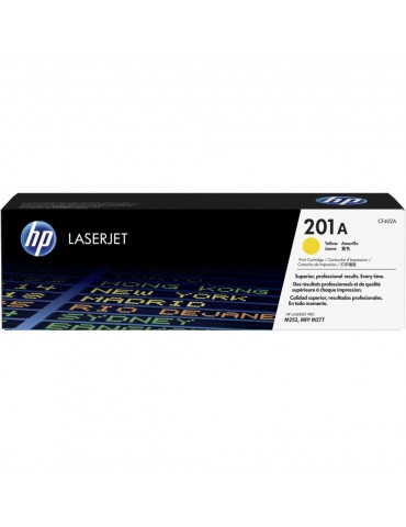 Toner HP 201A Jaune - Toner HP LaserJet D'origine (CF402A)