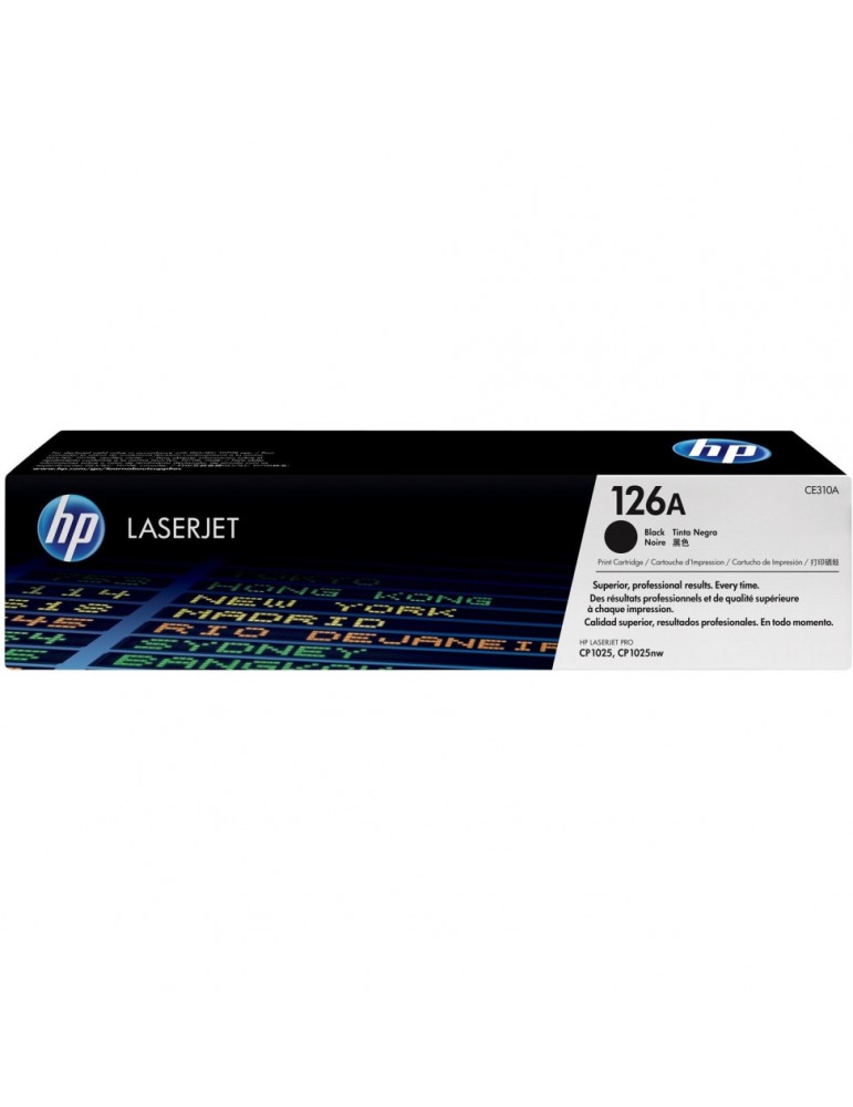 Toner HP 126A Noir - Toner HP LaserJet d'origine  (CE310A)