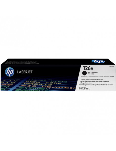 Toner HP 126A Noir - Toner HP LaserJet d'origine  (CE310A)