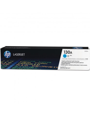 Toner HP 130A Cyan - Toner HP LaserJet d'origine(CF351A)
