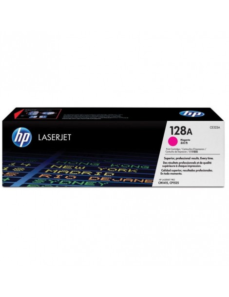 Toner HP 128A Magenta - Toner HP LaserJet d'origine (CE323A)
