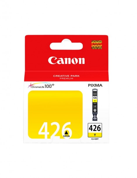Cartouche Canon CLI-426Y Jaune - Cartouche d'encre Canon d'origine (4559B001AA)