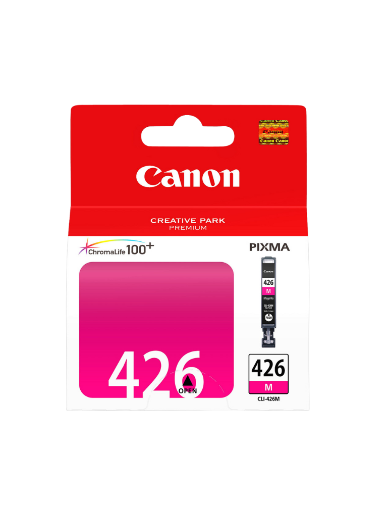 Cartouche Canon CLI-426M Magenta - Cartouche d'encre Canon d'origine (4558B001AA)