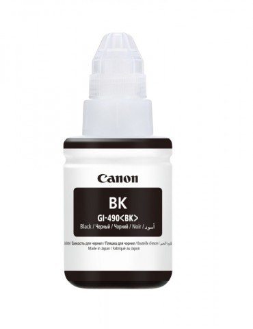 Canon GI-490BK Noir - Bouteille d'encre pour imprimante canon (0663C001AA)