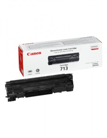 Toner Canon 713 Noir - Toner Canon original (1871B002AA)