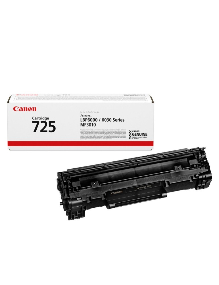 Toner Canon 725 Noir - Toner Canon Original (3484B002AA)