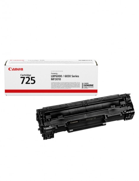 Toner Canon 725 Noir - Toner Canon Original (3484B002AA)
