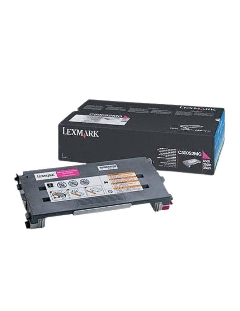 TONER LEXMARK MAGENTA POUR C500,X500,X502(1.5K)