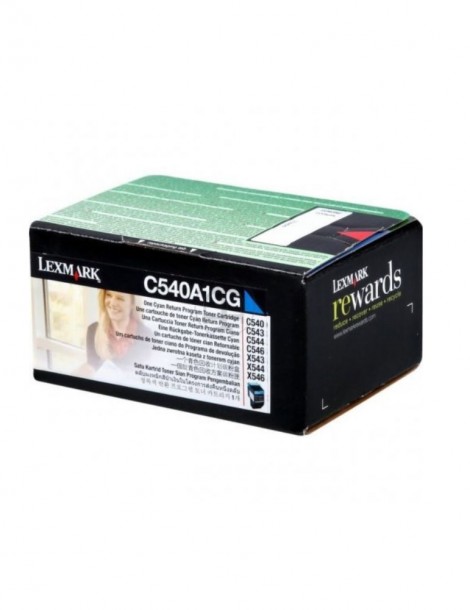 Toner LEXMARK C540 Cyan- Toner LEXMARK de bonne qualité(C540A1CG)
