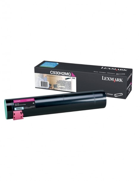 Toner LEXMARK C935DN Magenta 24000 Pages - Toner Laser De Marque LEXMARK (C930H2MG)