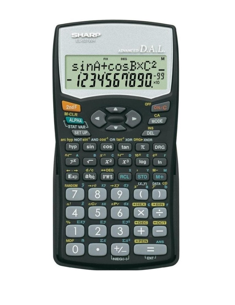 CALCULATRICE SHARP SCIENTIFIQUE