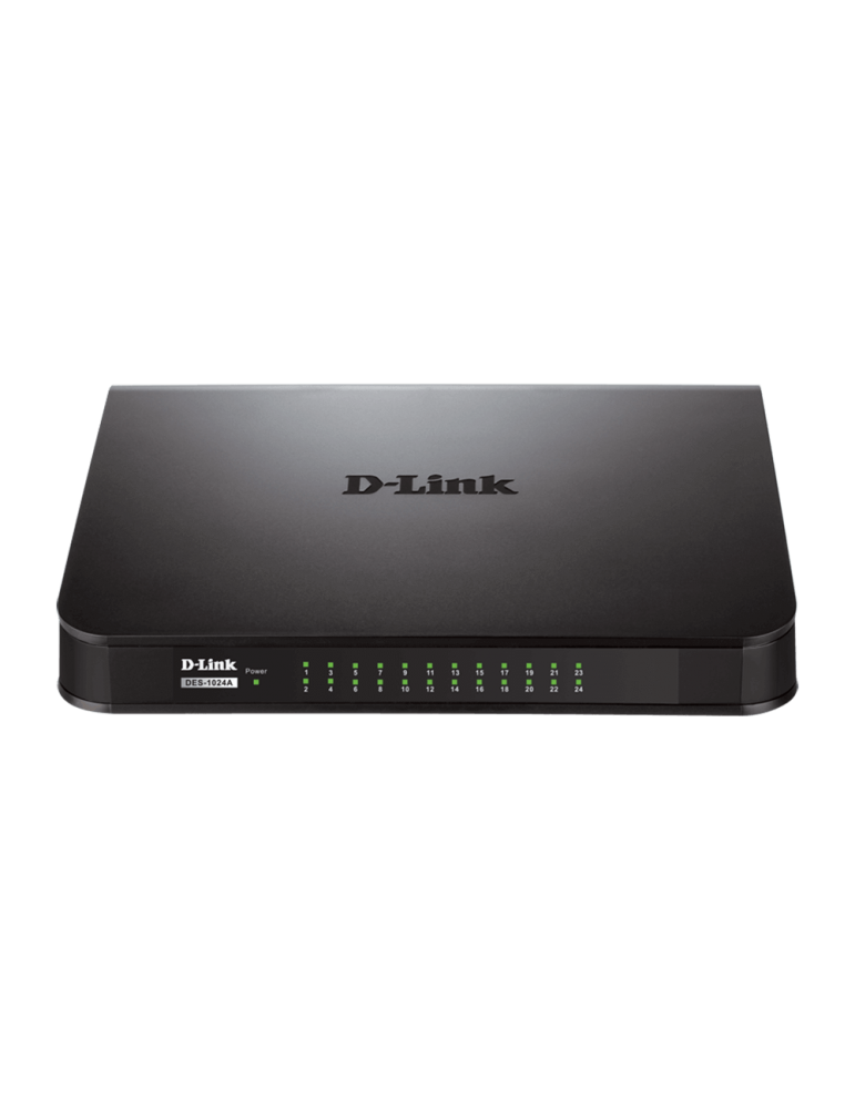SWITCH DLINK 24 PORTS 10/100 BASE-T RACKABLE