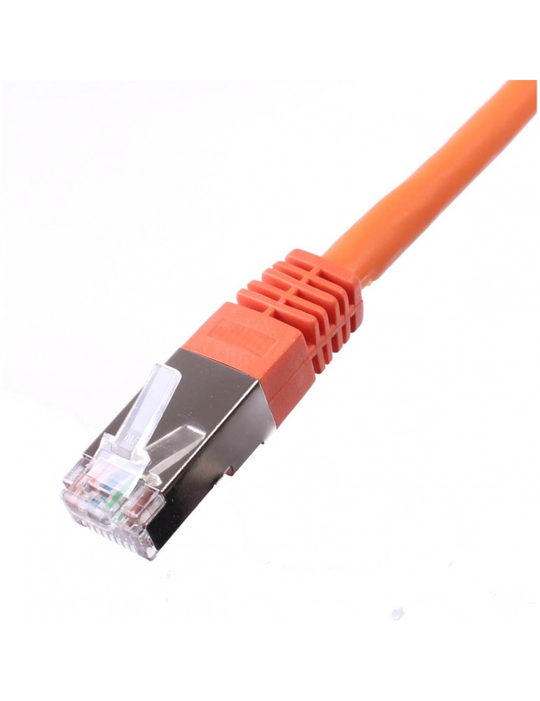 Câble Réseau Ethernet RJ45 Orange