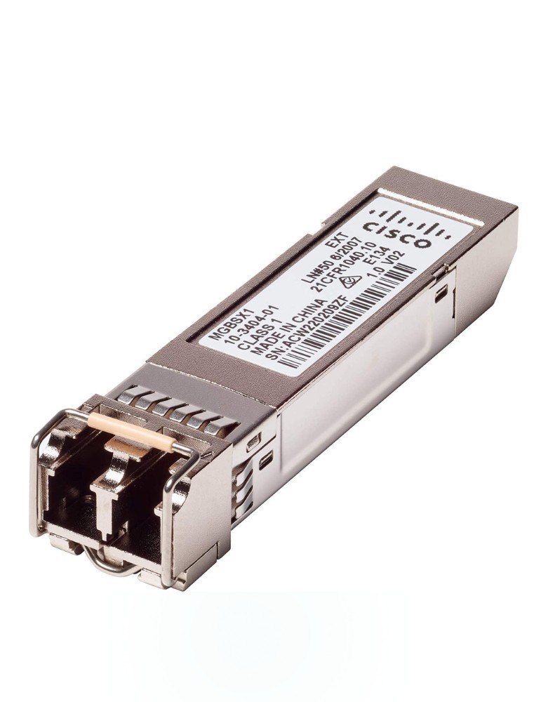 Émetteur-récepteur MGBSX1 SFP | Gigabit Ethernet (GbE) 1000BASE-SX Mini-GBIC (MGBSX1)