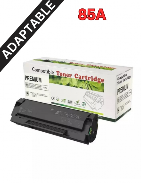 Toner Compatible HP 85A - Noir HP CE285A