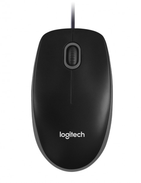 Souris filaire Logitech Mouse B100  au meilleur au Maroc (910-003357)