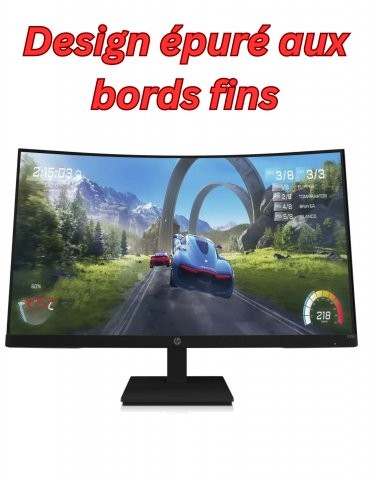 Écran PC Gamer incurvé HP 32" au meilleur prix au Maroc