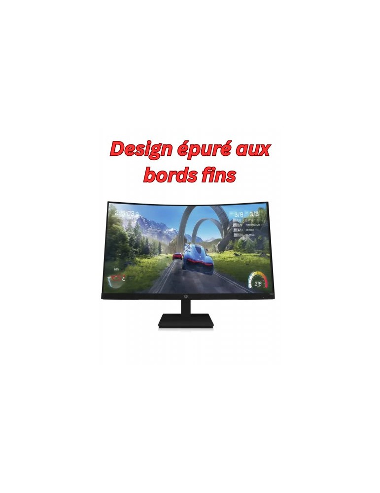 Écran PC Gamer incurvé HP 32" au meilleur prix au Maroc