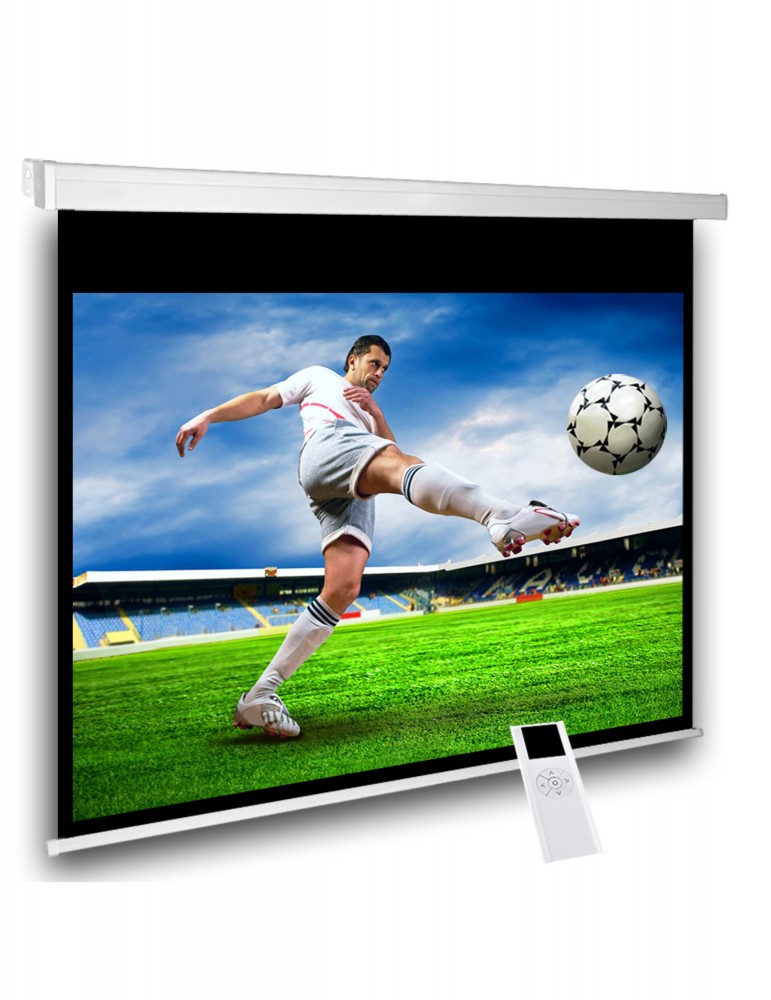 ECRAN DE PROJECTION BRATECK ELECTRIQUE 4*3M  AVEC TELECOMMANDE